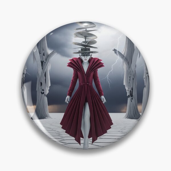 Item preview, The Lightning Sorceress of the Hexagonal Plains designed and sold by afarkar.