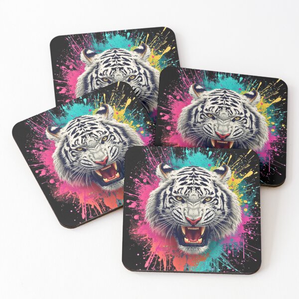 Item preview, White Tiger Roar  designed and sold by Vivanima.