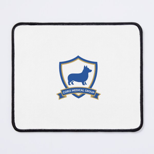 Item preview, Corgi Shield of Care | Professional Nursing Badge Art designed and sold by Corgi & co Shop.