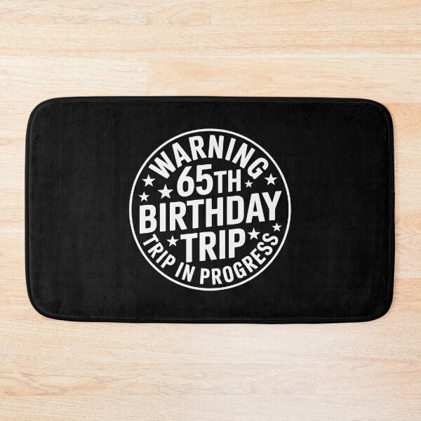 Item preview, Warning: 65th Birthday Sign designed and sold by jkrphoto.