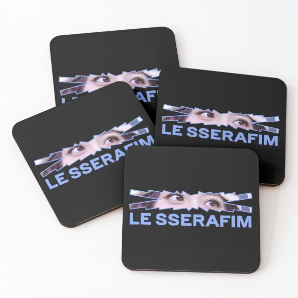 Item preview, Yunjin eyes Le Sserafim Logo ver.3 kpop designed and sold by ShiroHero.