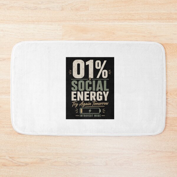 Item preview, 01 Social Energy Introvert Mode Design designed and sold by Kupeliemre.