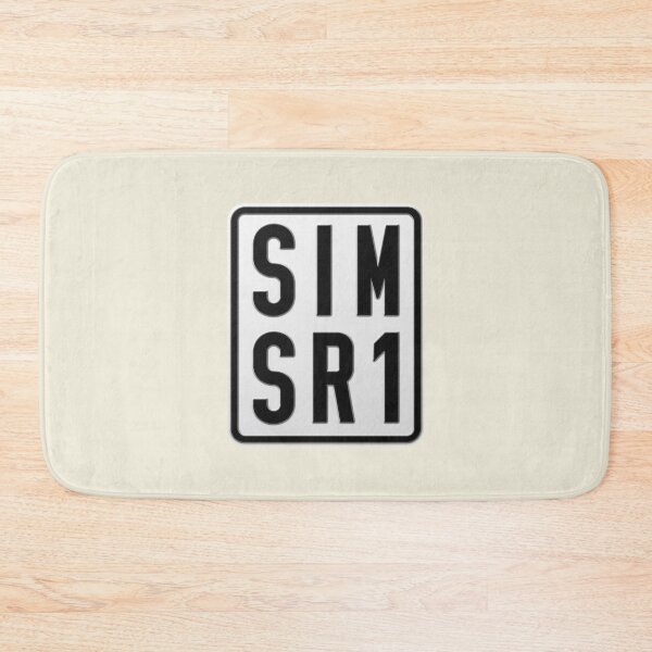 Item preview, Simson SR1 moped license plate designed and sold by VEB Ostladen.