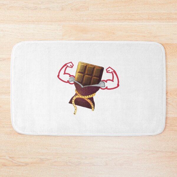 Item preview, Strong Chocolate Bar Character Illustration designed and sold by Pryhozha.