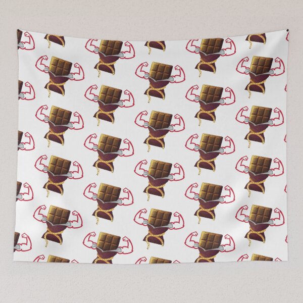 Item preview, Strong Chocolate Bar Character Illustration designed and sold by Pryhozha.
