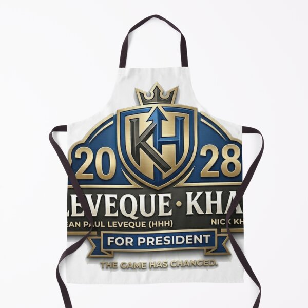 Item preview, Leveque-Khan 2028: The Game Has Changed Presidential Campaign Crest designed and sold by The Irish Whip.