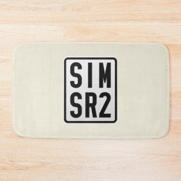 Item preview, Simson SR2 moped license plate designed and sold by VEB Ostladen.