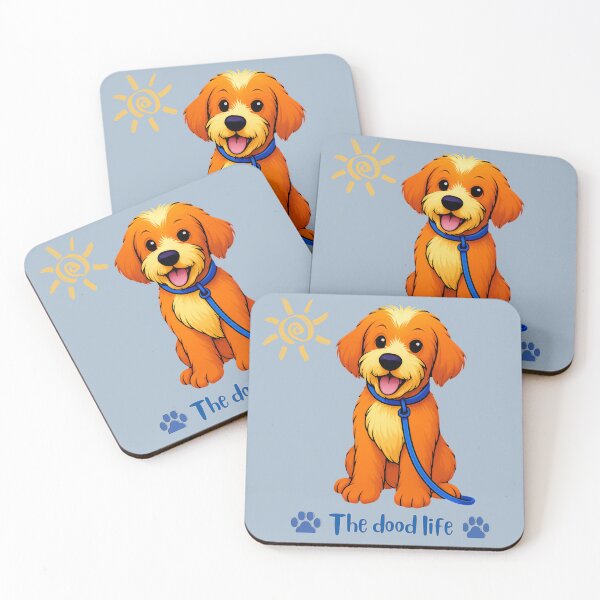 Item preview, Dood life - Dobbs the golden doodle puppy designed and sold by Doodles Down South.