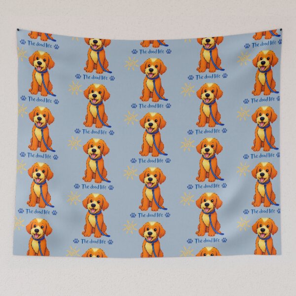 Item preview, Dood life - Dobbs the golden doodle puppy designed and sold by Doodles Down South.