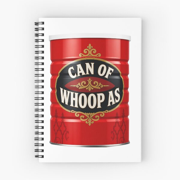 Item preview, Can of Whoop Ass – Funny Retro Can Design designed and sold by PIXEL POP DESIGNS - Beyond the Norm!.