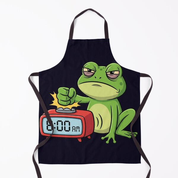 Artikelvorschau, Snooze Frog – Morgenkampf-Meme entworfen und verkauft von ChaosNest.