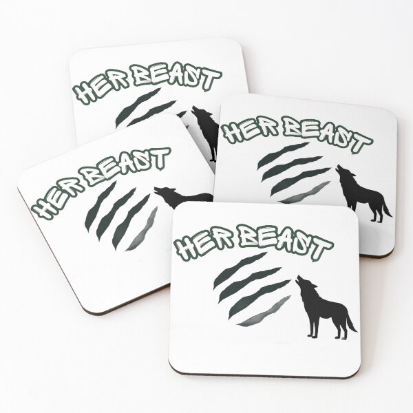 Item preview, Her Beast – Bold Masculine Aesthetic Typography | Strength & Loyalty Design designed and sold by SwampKittyCo.