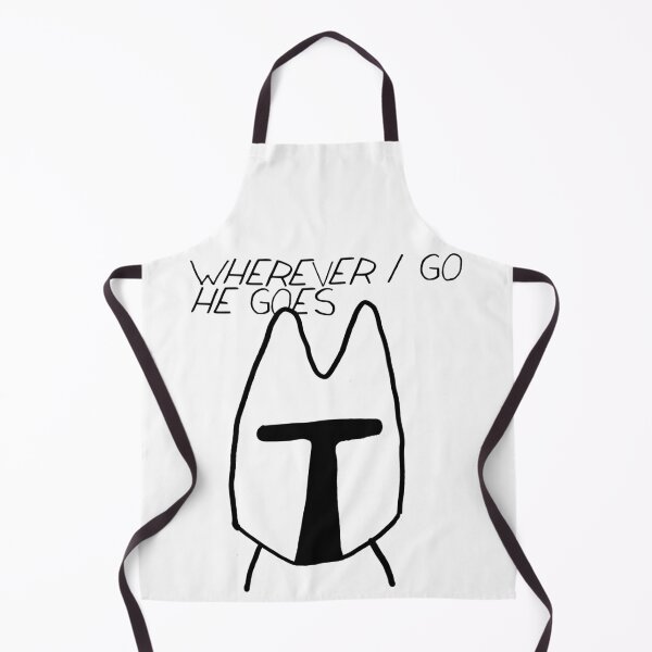 Item preview, FeltTipCat - Wherever I Go, He Goes designed and sold by felttipcat.