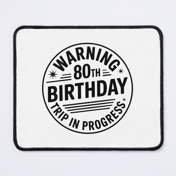 Item preview, Warning: 80th Birthday Sign designed and sold by jkrphoto.