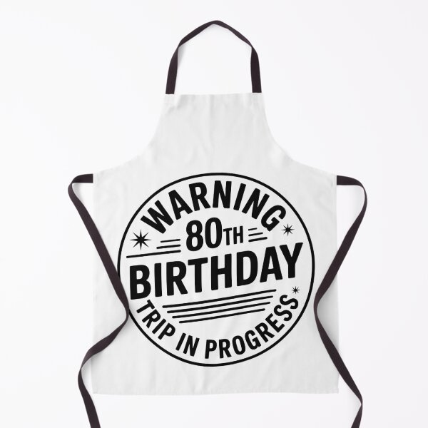 Item preview, Warning: 80th Birthday Sign designed and sold by jkrphoto.