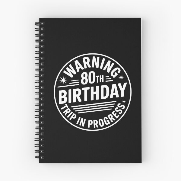 Item preview, Warning: 80th Birthday Sign designed and sold by jkrphoto.