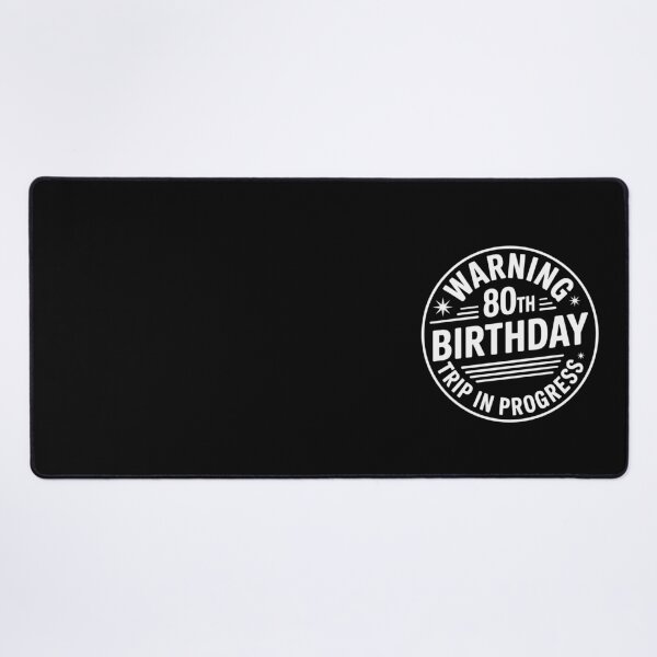 Item preview, Warning: 80th Birthday Sign designed and sold by jkrphoto.