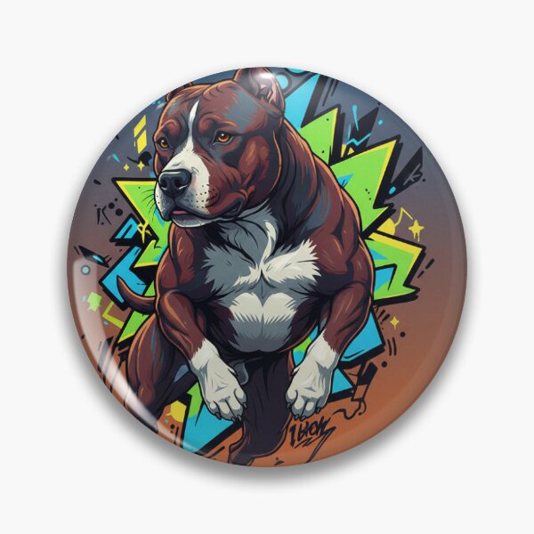 Item preview, THE GREAT AMERICAN PITBULL designed and sold by ArtzByKinux.