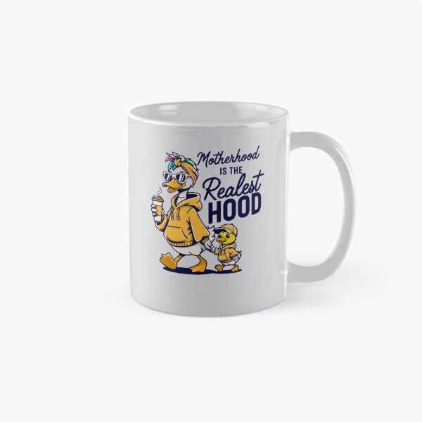 Item preview, Motherhood Is The Realest Hood Mother’s Day Mother and Daughter Relationship designed and sold by MalwasBasket.