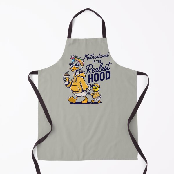 Item preview, Motherhood Is The Realest Hood Mother’s Day Mother and Daughter Relationship designed and sold by MalwasBasket.