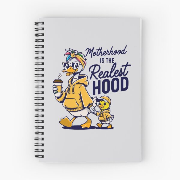 Item preview, Motherhood Is The Realest Hood Mother’s Day Mother and Daughter Relationship designed and sold by MalwasBasket.