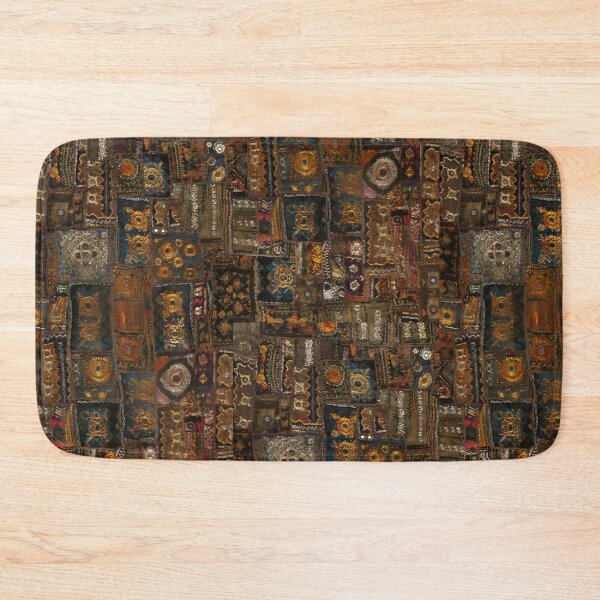 Item preview, Antique Patchwork Textile Ethnic Pattern designed and sold by Peac7e.