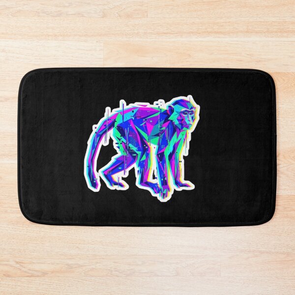 Item preview, Geometric Monochrome Full Body – Modern Sticker for Laptops and Skaters designed and sold by bsbd-action.