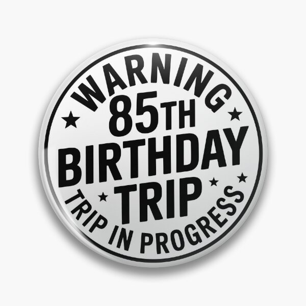 Item preview, Warning: 85th Birthday Sign designed and sold by jkrphoto.