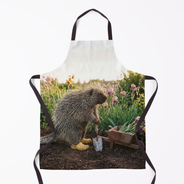 Item preview, Porcupine Gardener Gathers Her Prize-Winning Irises designed and sold by Tridentulus.