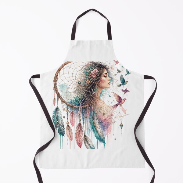 Item preview, Dreamcatcher Woman Spirit Freedom Art designed and sold by NeuroPrints.