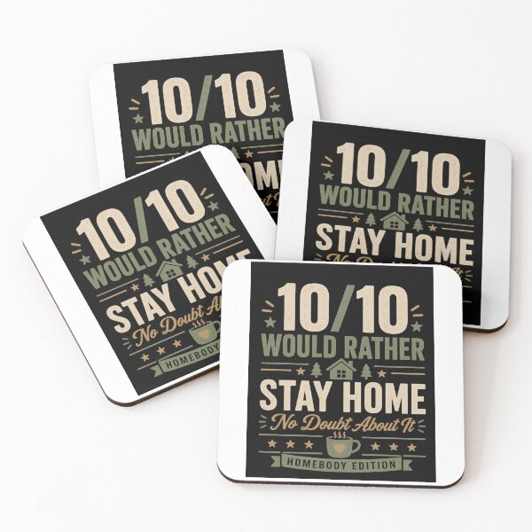 Item preview, 10 10 Would Rather Stay Home designed and sold by Kupeliemre.