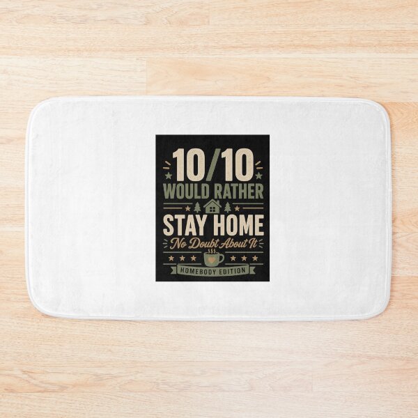 Item preview, 10 10 Would Rather Stay Home designed and sold by Kupeliemre.