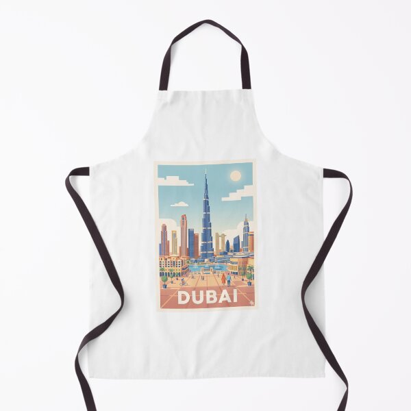 Item preview, Dubai vintage travel memory poster designed and sold by EF-ZEE.