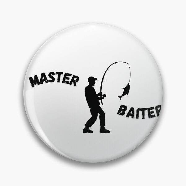 Item preview, Master baiter funny fishing t-shirt designed and sold by Zakaria-4.