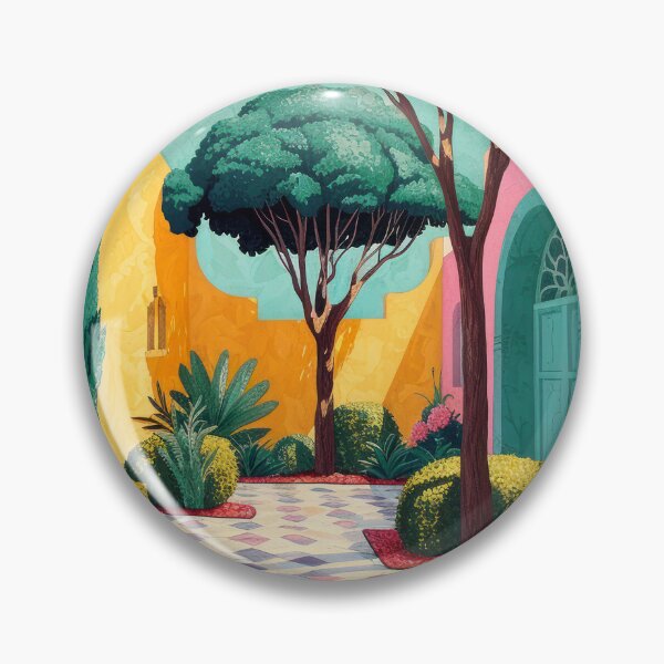 Item preview, Marrakesh, Morocco Garden Home And Patio Digital Art designed and sold by DEC02.