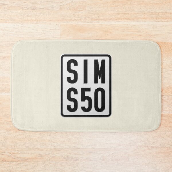 Item preview, Simson S50 moped license plate designed and sold by VEB Ostladen.