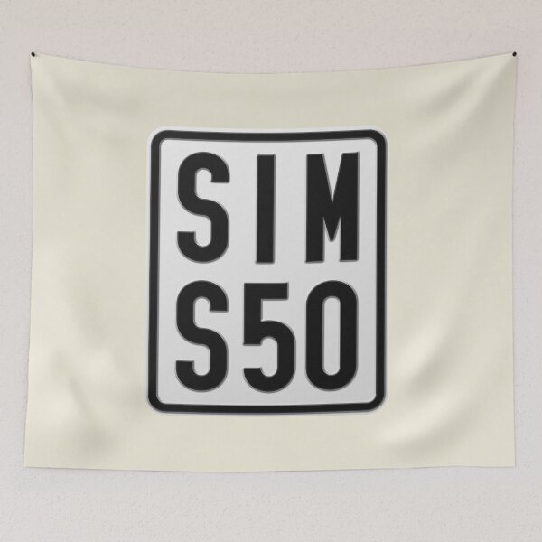 Item preview, Simson S50 moped license plate designed and sold by VEB Ostladen.