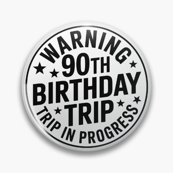 Item preview, Warning: 90th Birthday Sign designed and sold by jkrphoto.
