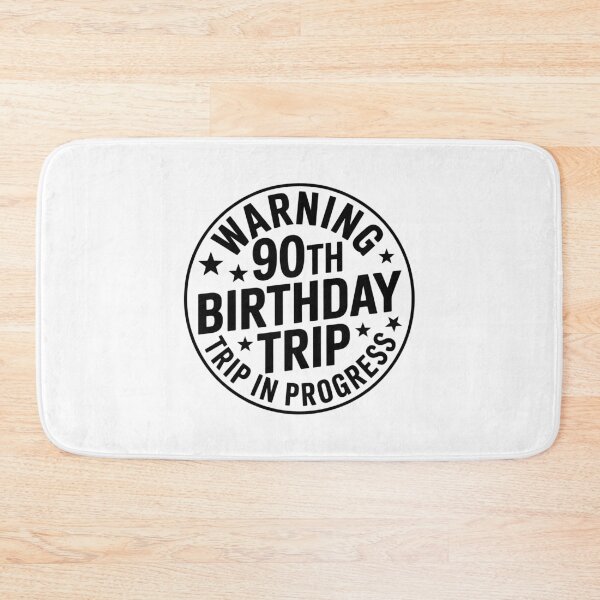Item preview, Warning: 90th Birthday Sign designed and sold by jkrphoto.