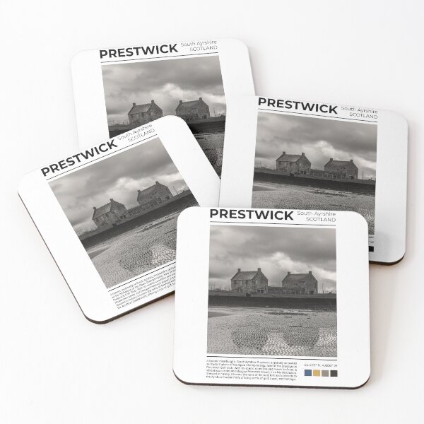 Item preview, Fine Art Photography: Prestwick, South Ayrshire - Historic Stone Cottages designed and sold by Loom on the Loch.