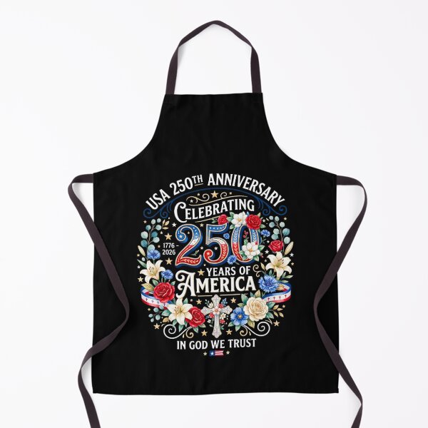Item preview, USA 250th Anniversary Celebrating 250 Years of America In God We Trust Patriotic Cross Floral Faith designed and sold by 519xdesign.