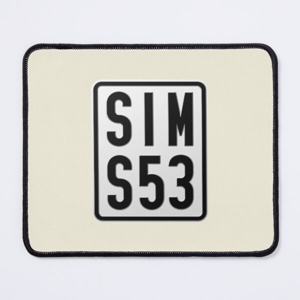 Item preview, Simson S53 moped license plate designed and sold by VEB Ostladen.