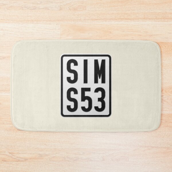 Item preview, Simson S53 moped license plate designed and sold by VEB Ostladen.