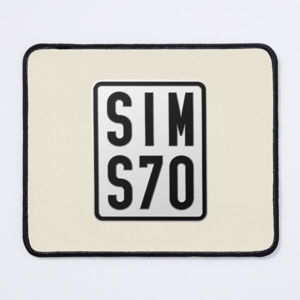 Item preview, Simson S70 moped license plate designed and sold by VEB Ostladen.