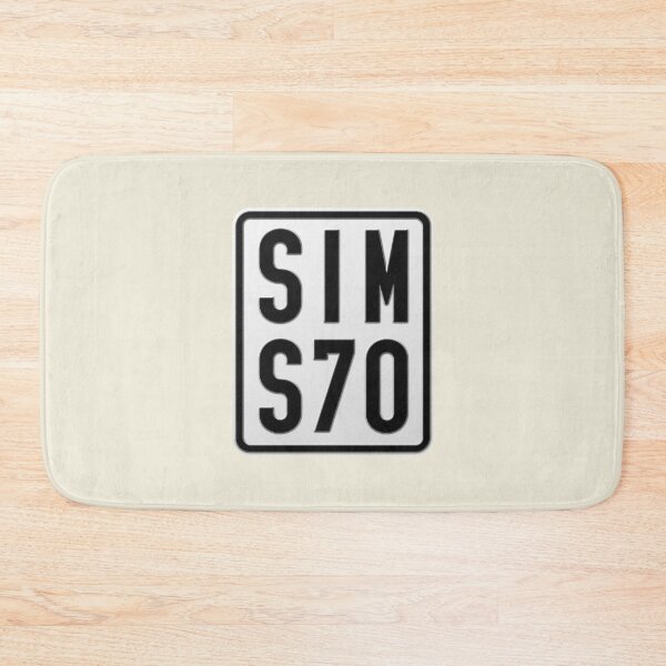 Item preview, Simson S70 moped license plate designed and sold by VEB Ostladen.