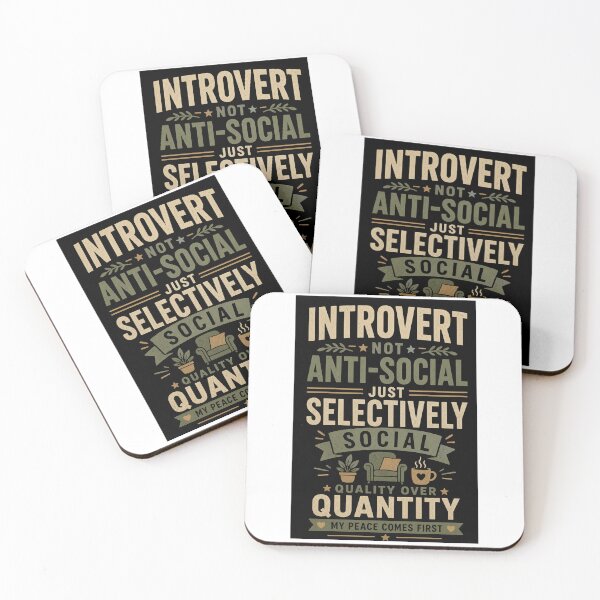 Item preview, Introvert Selectively Social Peace Comes First designed and sold by Kupeliemre.