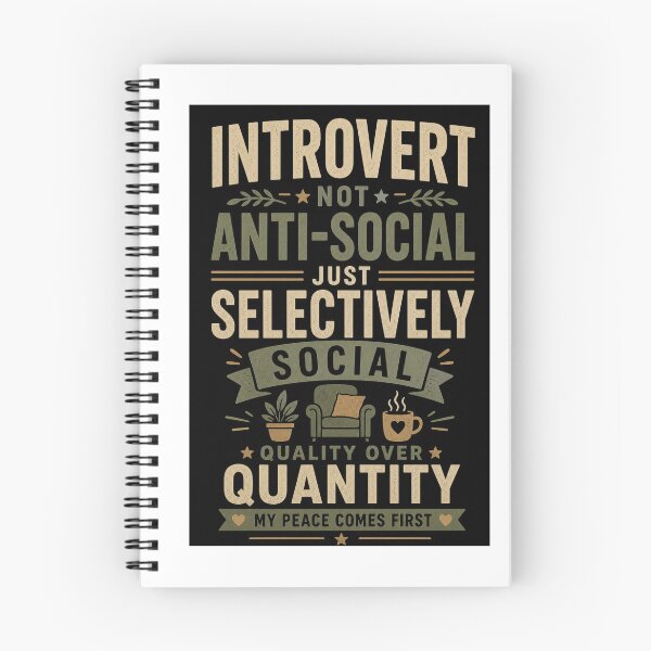 Item preview, Introvert Selectively Social Peace Comes First designed and sold by Kupeliemre.