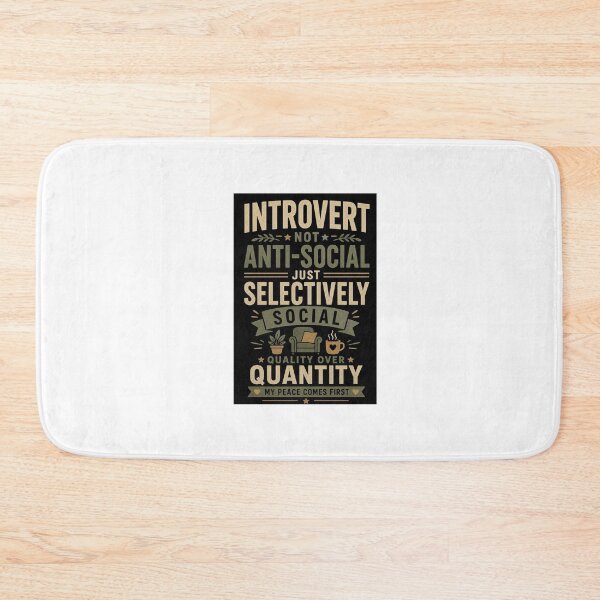 Item preview, Introvert Selectively Social Peace Comes First designed and sold by Kupeliemre.