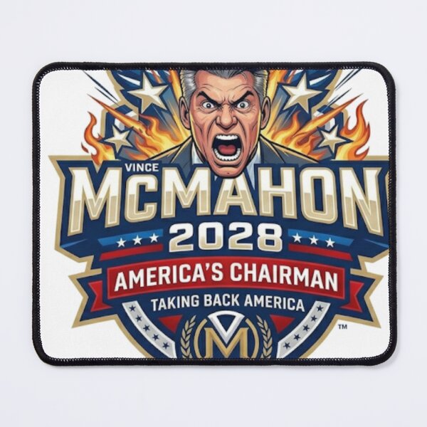 Item preview, The Chairman Returns: Vince McMahon 2028 Election Campaign Graphic designed and sold by The Irish Whip.