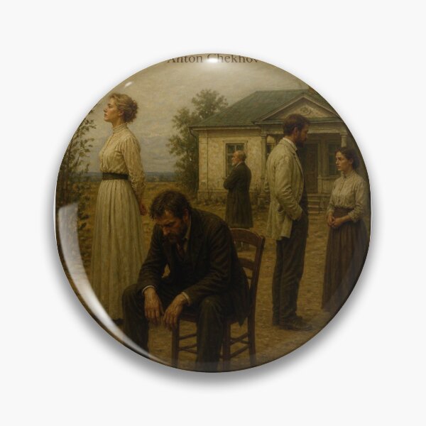 Item preview, Uncle Vanya - Antón Chéjov - Russian culture - Theatre lovers designed and sold by Substance_life.